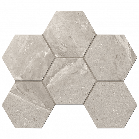 Декор Мозаика KA03 Hexagon 25x28,5 непол.(10 мм)