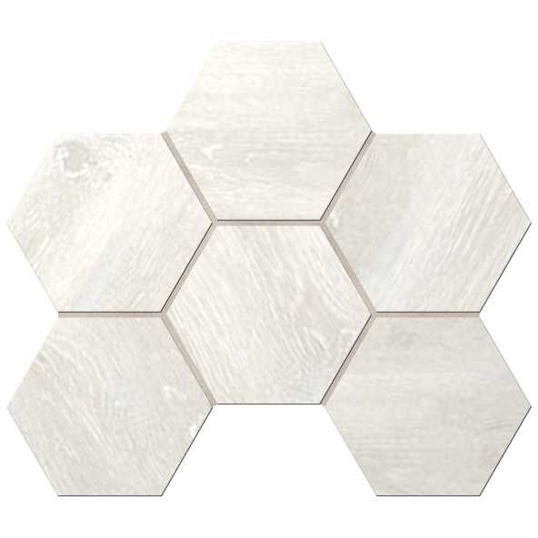 Декор Мозаика DA00 Hexagon 25x28,5 непол.(10 мм)