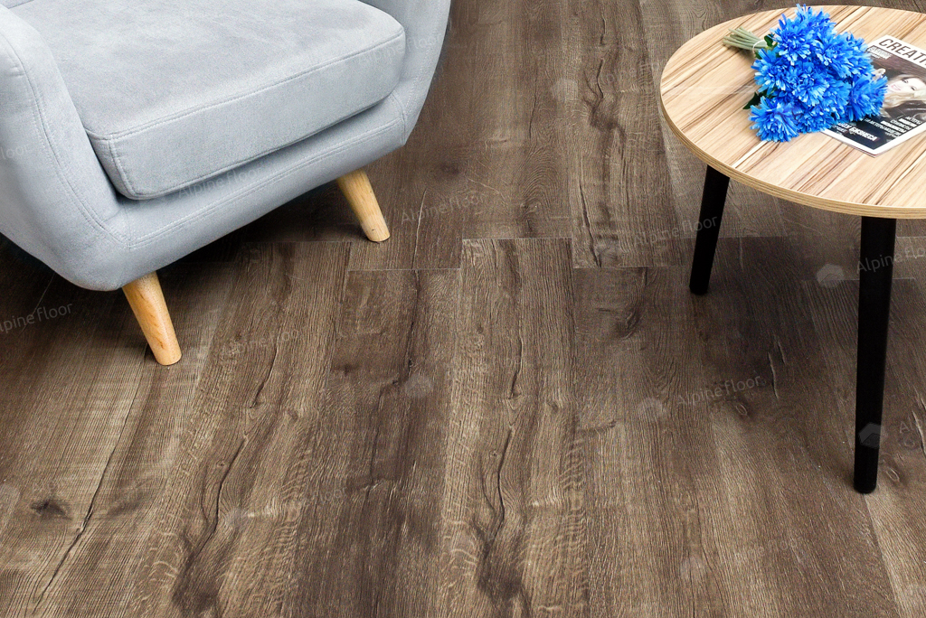  ЗАМКОВАЯ ПЛИТКА  ALPINE FLOOR Real wood Дуб Vermont  ECO2-3  6мм (2.23м2)