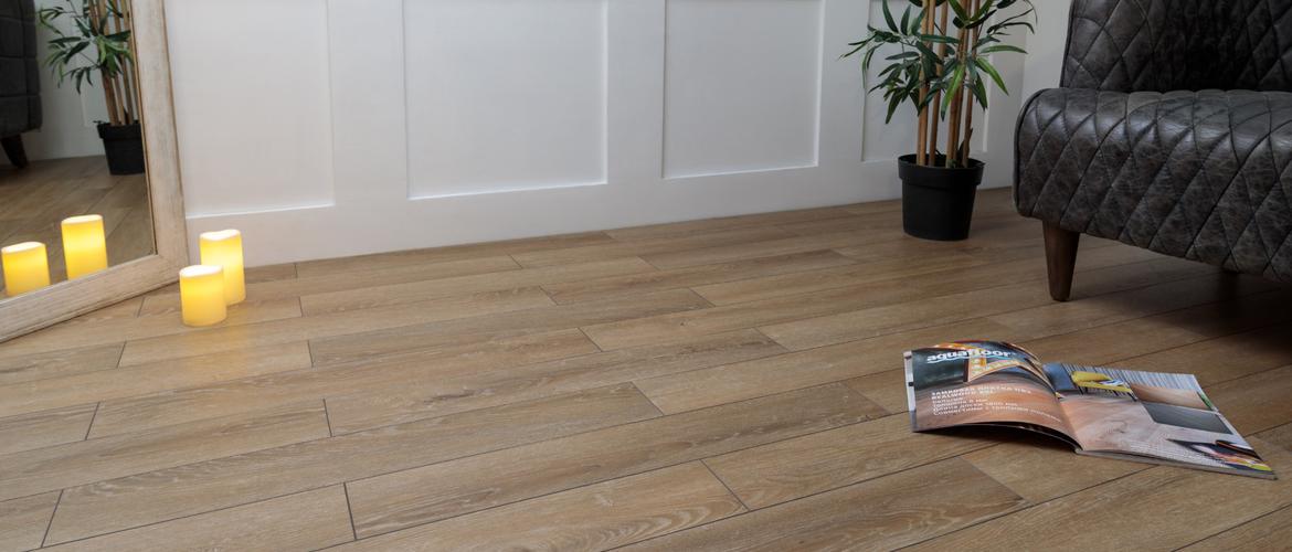 ПВХ  Aquafioor Parquet Click AF6019PQ (7мм-0,5мм) 2,074 м²