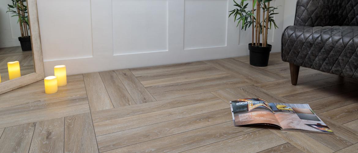 ПВХ  Aquafioor Parquet Click AF6018PQ (7мм-0,5мм) 2,074 м²