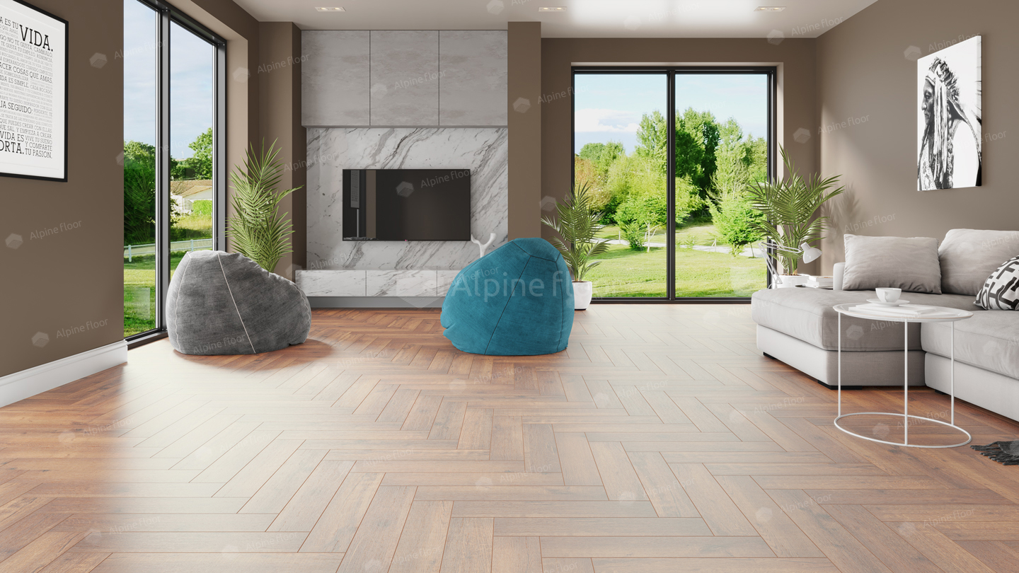  ЗАМКОВАЯ ПЛИТКА  ABA PARQUET PREMIUM Дуб Royal ECO 19-2  8мм-0.55 мм (0,75м2)