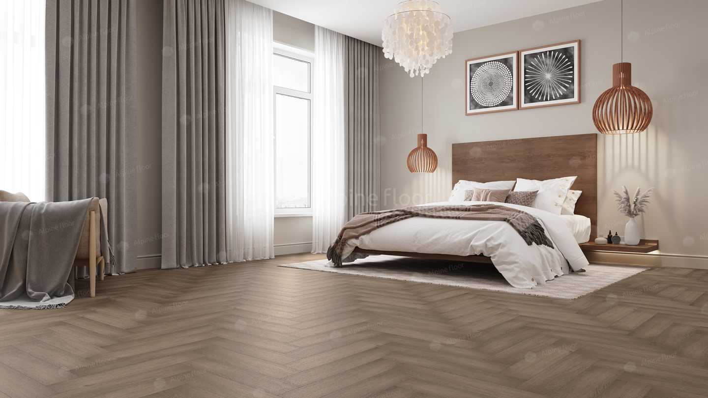  ЗАМКОВАЯ ПЛИТКА  ABA PARQUET PREMIUM Дуб насыщенный ECO 19-7  8мм-0.55 мм (0,75м2)