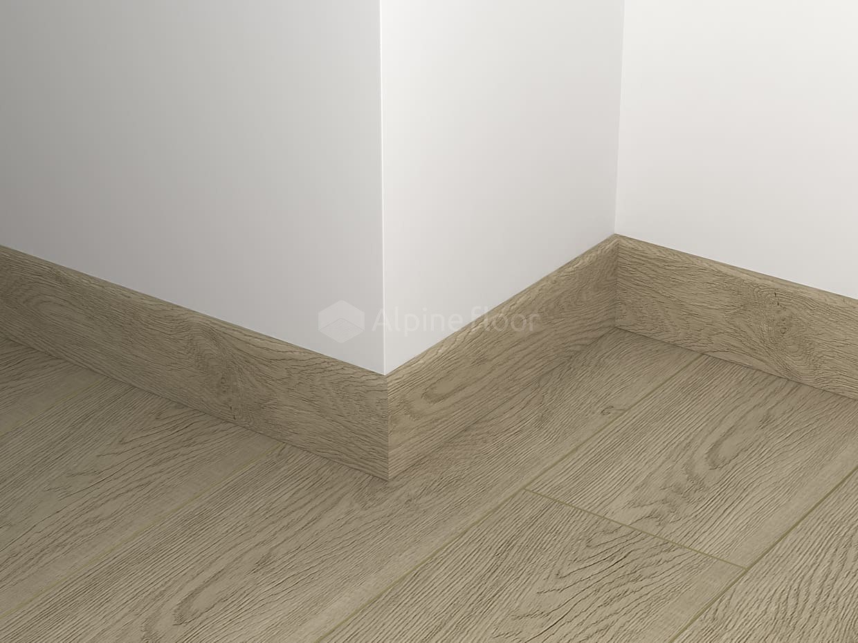 Плинтус  Alpine Floor ECO 11-6 Миндаль  2200×80х11мм (SPC)