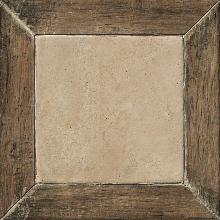 Керамогранит Coliseumgres  Garda Marrone Frame 45x45