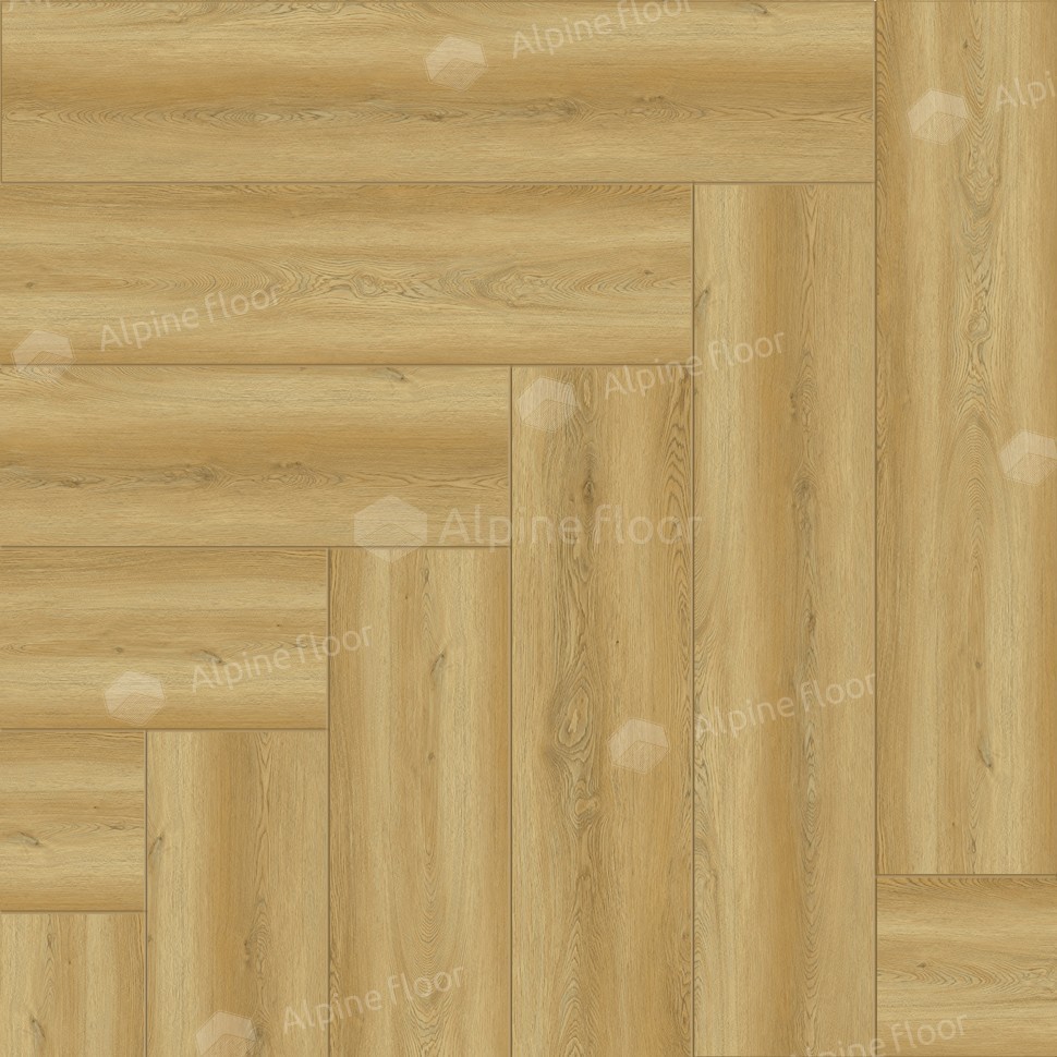 Каменно-полимерная плитка  PARQUET LIGHT Дуб Поллукс ЕСО 13-28   43кл (4мм/0,5мм)