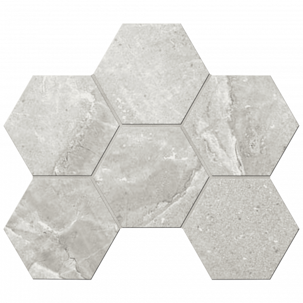 Декор Мозаика KA01 Hexagon 25x28,5 непол.(10 мм)