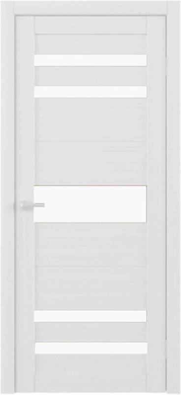 Полотно остекленное EcoTex  Тренд Т-10,Белая лиственница, стекло белое