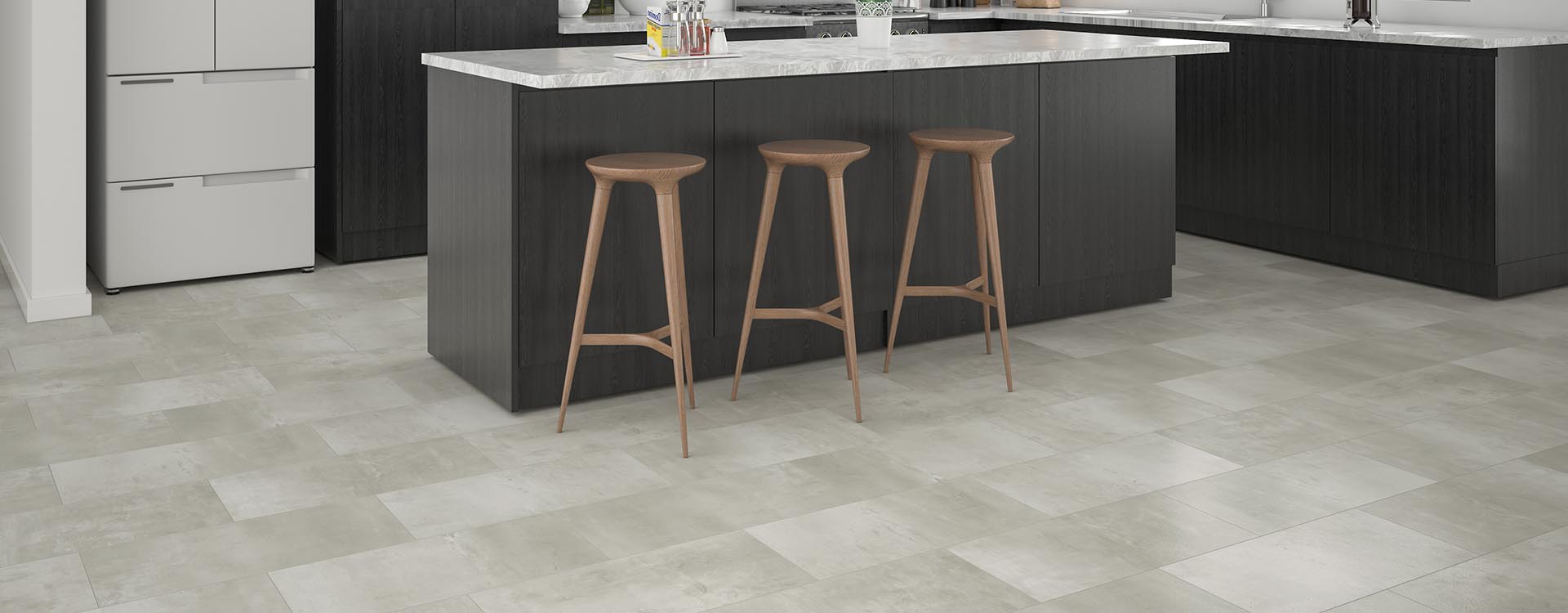 Замковая кварц-виниловая плитка FirmFit Tiles  - LT-1650 (5мм-0,55мм) 13 шт / 2.34 кв.м