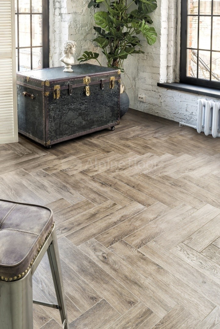 Плитка ПВХ Alpine Floor EXPRESSIVE PARQUET ECO10-6 Американское ранчо  (6мм-1.48 м2 )