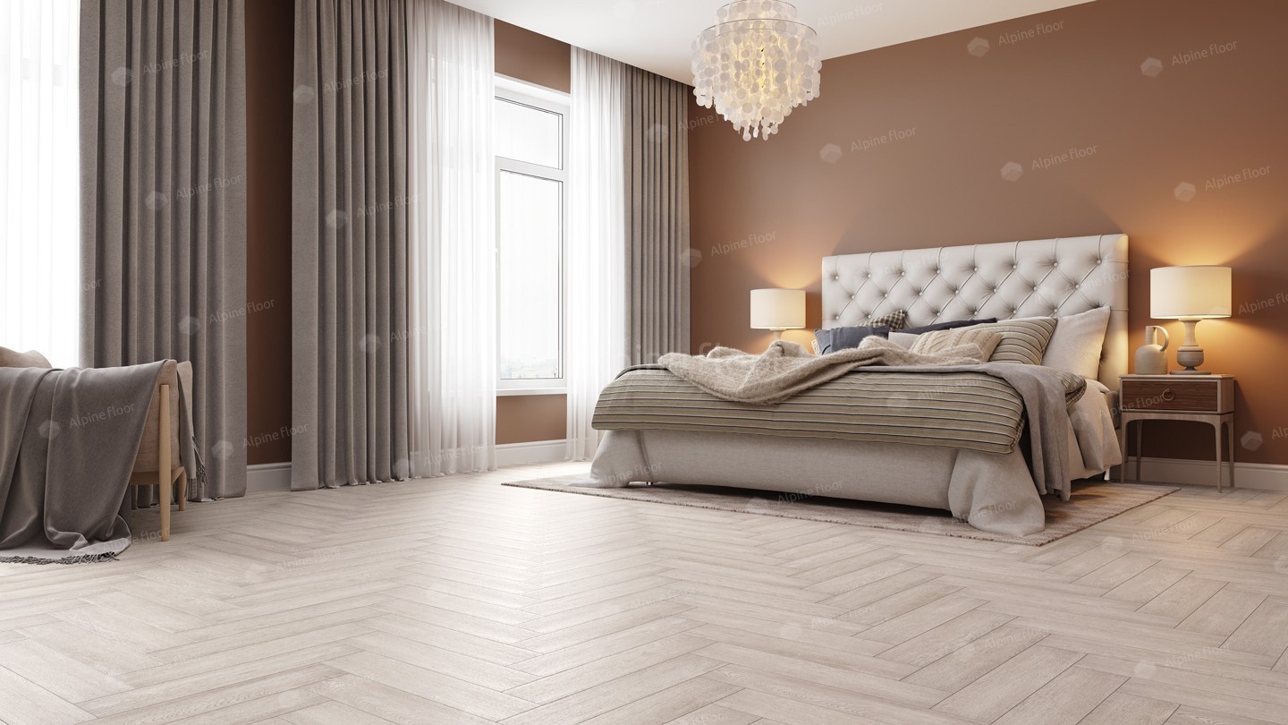 Кварц-виниловая плитка Alpine Floor Parquet LVT Голубой Лес ECO 16-9 ( 2,227м2) 