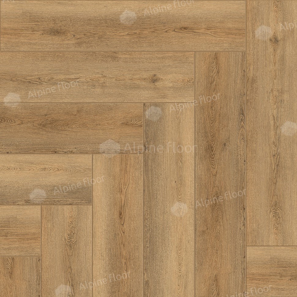 Каменно-полимерная плитка  PARQUET LIGHT Дуб Буна ЕСО 13-30  43кл (4мм/0,5мм)