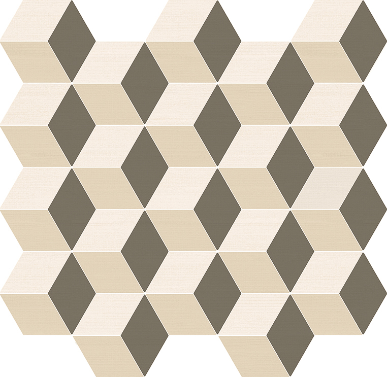 Декор Italon Element silk  Мозаика Куб Ворм 30.5X33