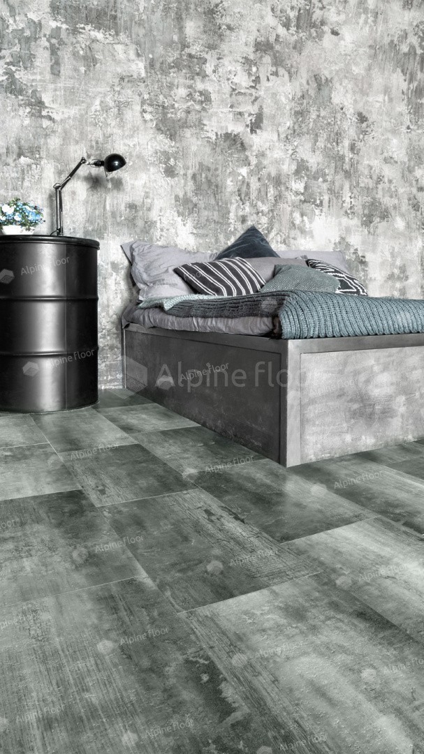 Плитка ПВХ Alpine Floor  LIGHT STONE  Корнуолл ECO-15-1 (2,5мм-3.685м2 )