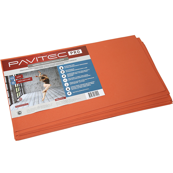 Подложка Pavitec Pro листовая 3мм (6м2)