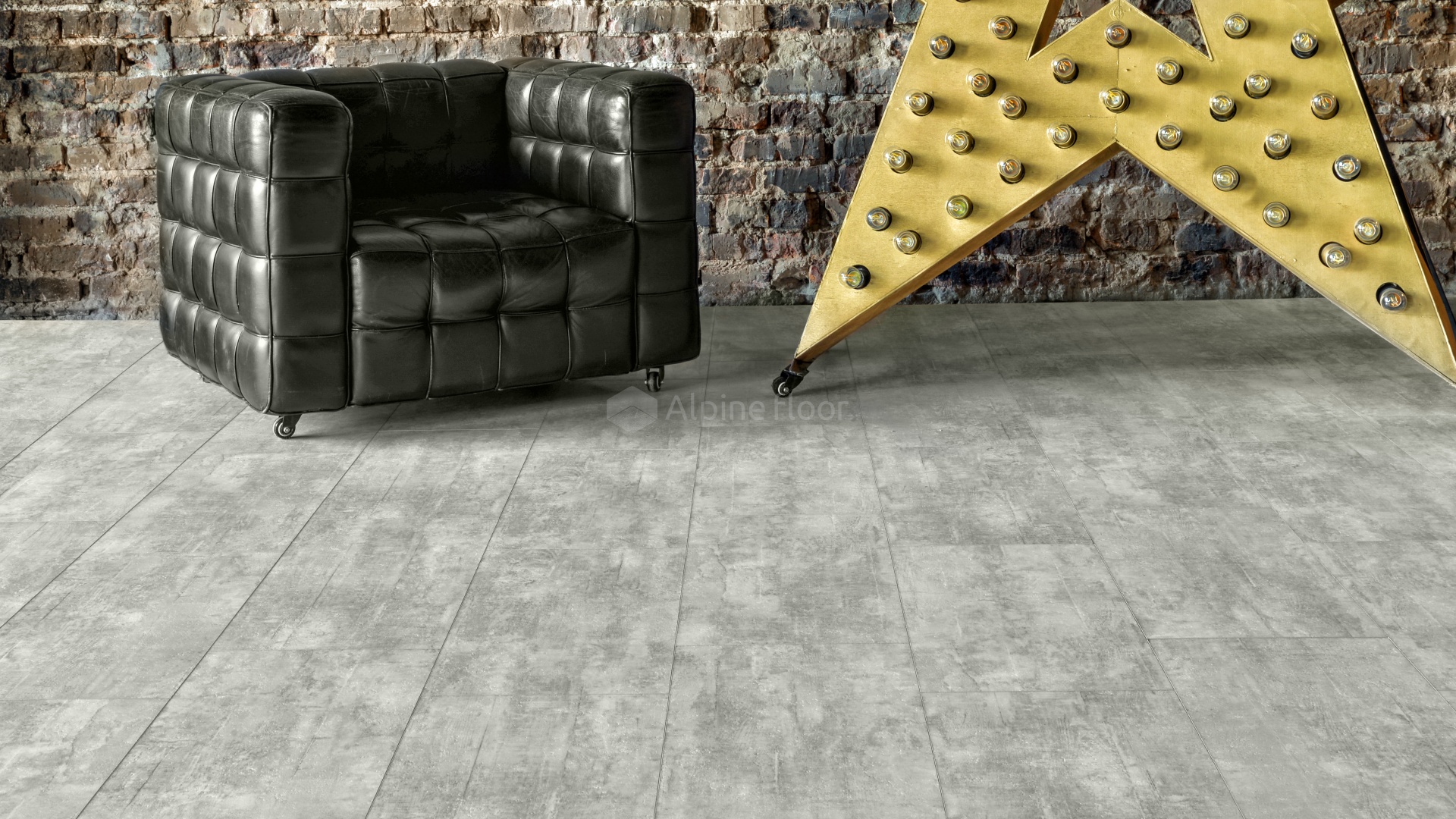  ЗАМКОВАЯ ПЛИТКА  ALPINE FLOOR Stone Ратленд ECO 4-6  5.5мм-0.5 мм (2.232м2)