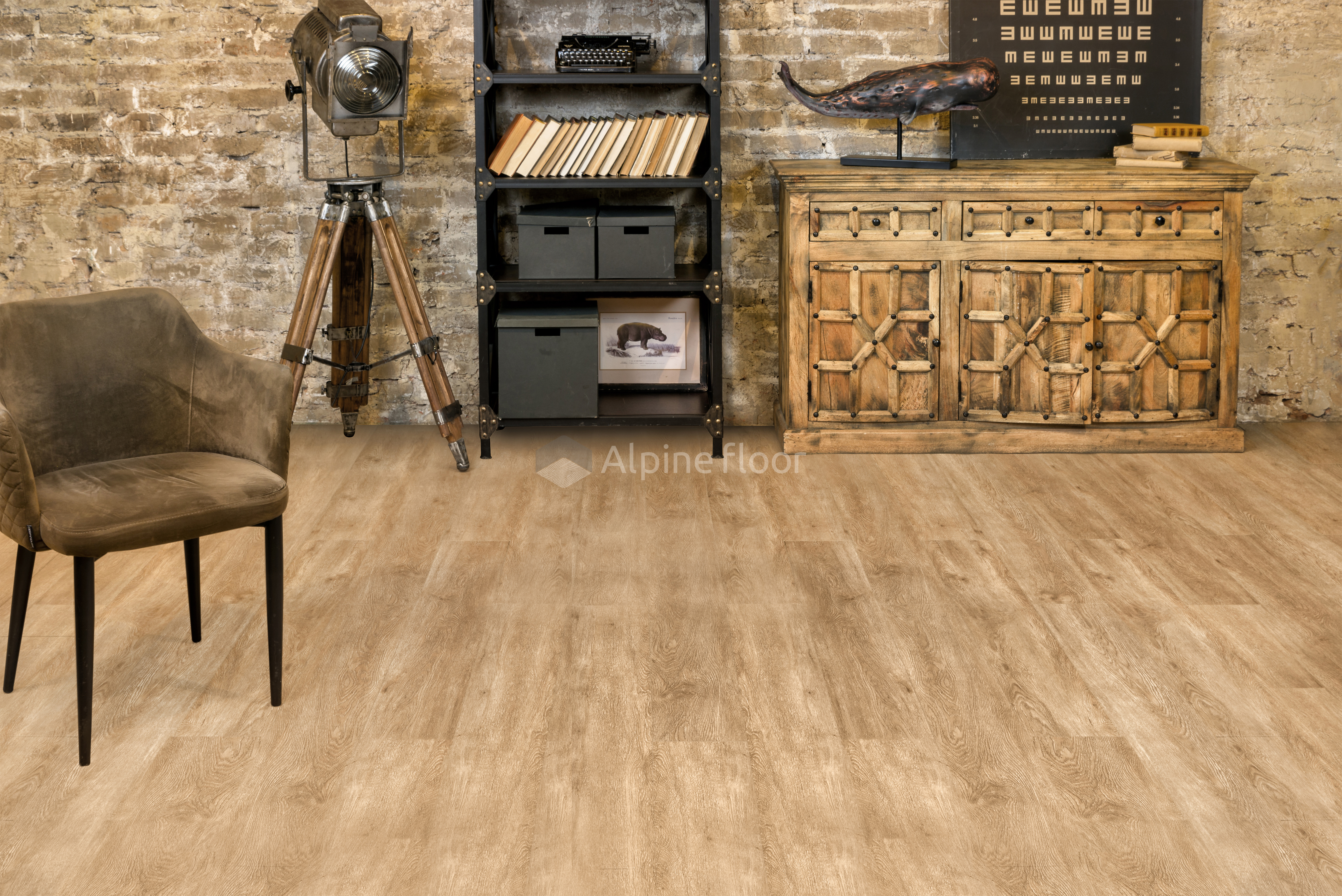 LVT плитка Alpine Floor Камфора ECO 11-502 (2,5мм/3.592)