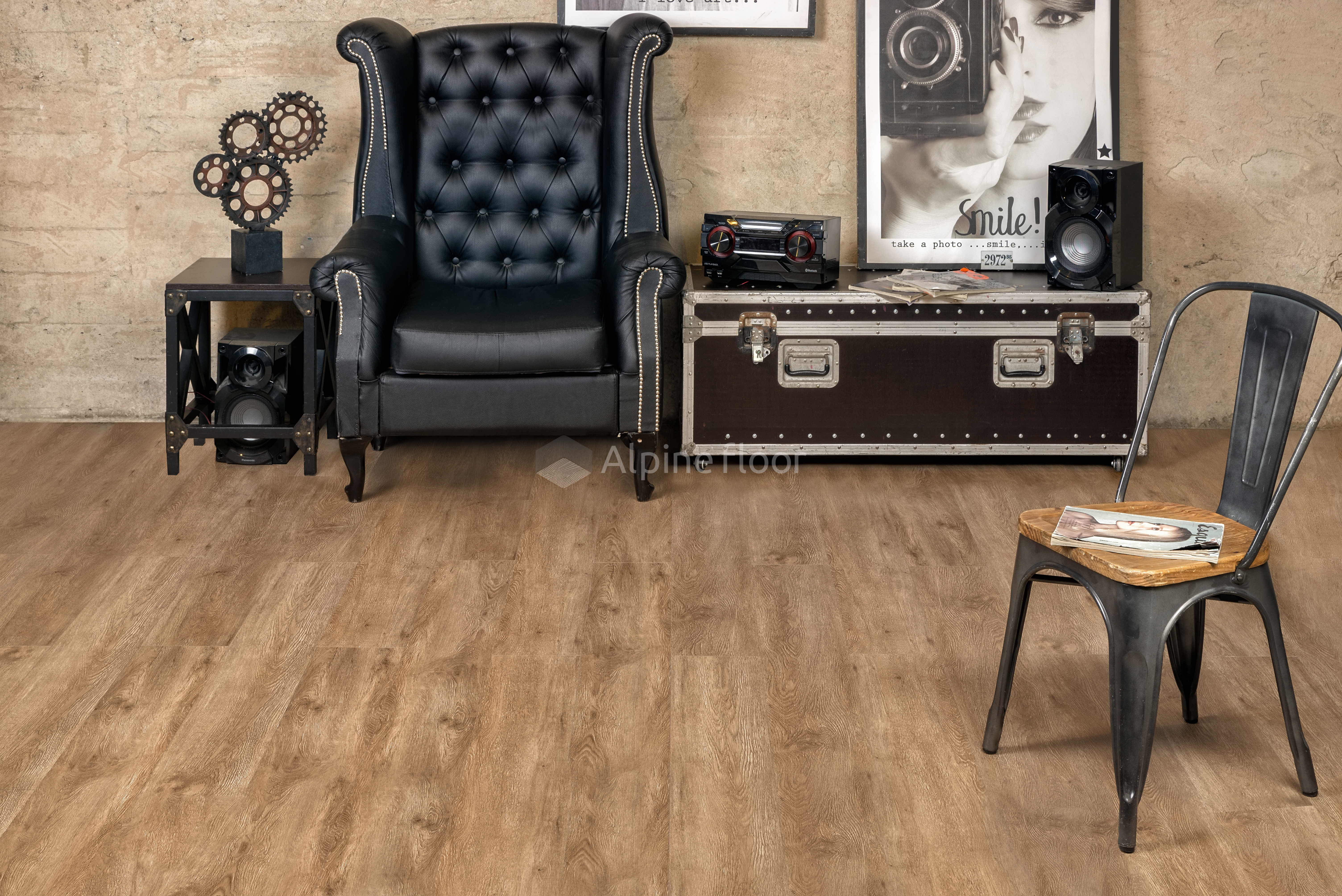 LVT плитка Alpine Floor Макадамия ECO 11-1002 (2,5мм/3.592)