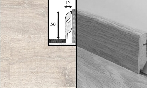 Плинтус Quick Step стандартный QSSKR 01653 12*58*2400	