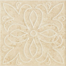 Декор Марке Белый Уголок Антэа\Marche Bianco Angolo Anthea 7,2x7,2 cm