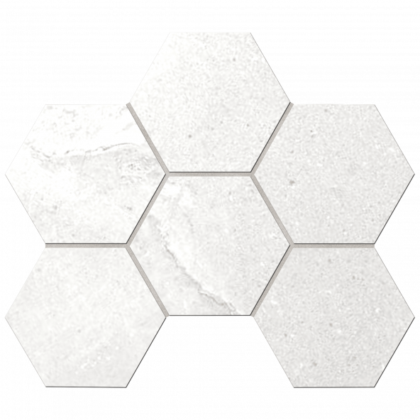 Декор Мозаика KA00 Hexagon 25x28,5 непол.(10 мм)